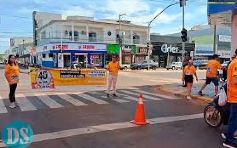 Campanha “40km/h da vida, zero álcool” Intensifica Conscientização no Trânsito de Tangará da Serra