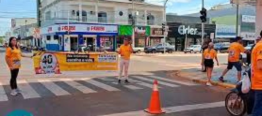 Campanha “40km/h da vida, zero álcool” Intensifica Conscientização no Trânsito de Tangará da Serra